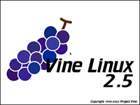 Vine Linux CXg[002 ^Cg